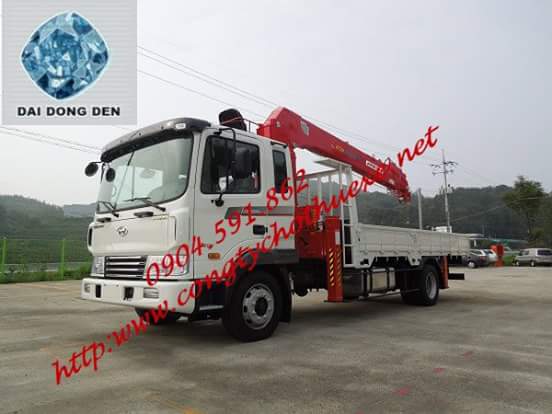 Chuyên cho tghuee xe cẩu thùng giá tốt ở KCX Linh Trung 1