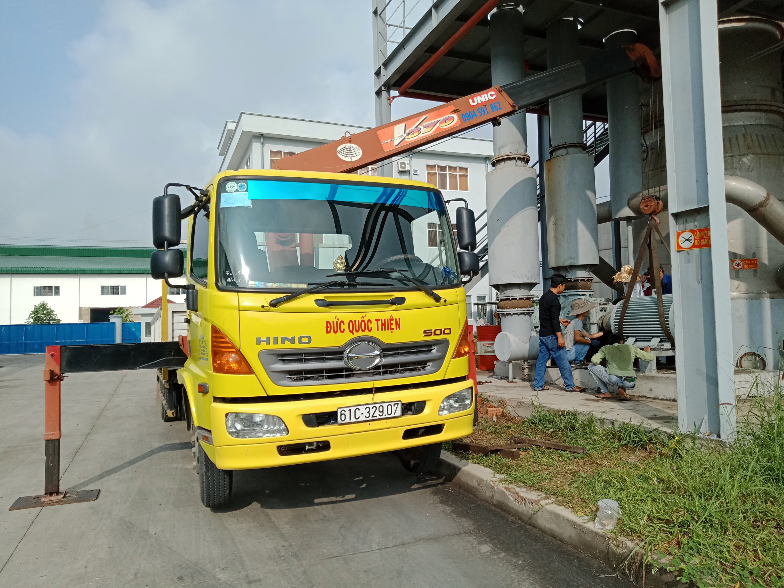 Dịch vụ cho thuê xe cẩu thùng giá rẻ nhất ở Đồng Nai