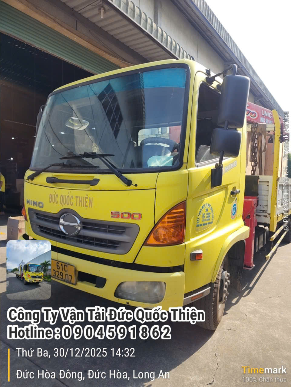 chuyên cung cấp các loại xe cẩu hàng hoá máy móc chuyên nghiệp giá rẻ nhất tại khu công nghiệp Đại Đăng