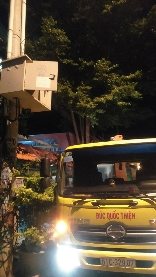 Cho thuê xe cẩu thùng giá rẻ tại Đồng Nai